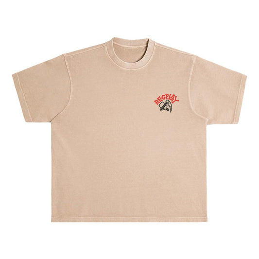 Fear The Paddle Heavyweight Boxy Tee *SPOOKY SLAM LIMITED EDITION*