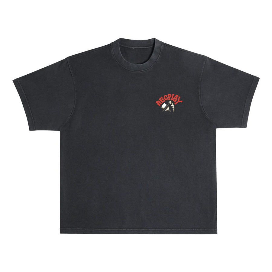 Fear The Paddle Heavyweight Boxy Tee