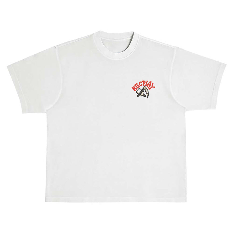 Fear The Paddle Heavyweight Boxy Tee