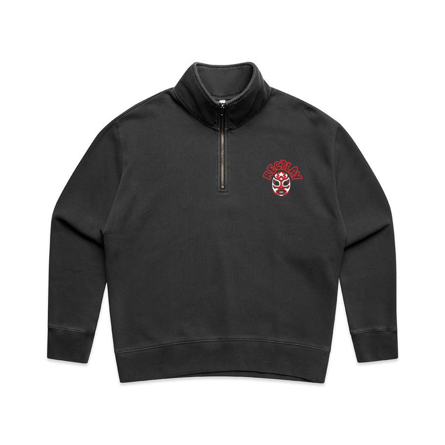 Women’s Paddle Royale Faded Black Half Zip