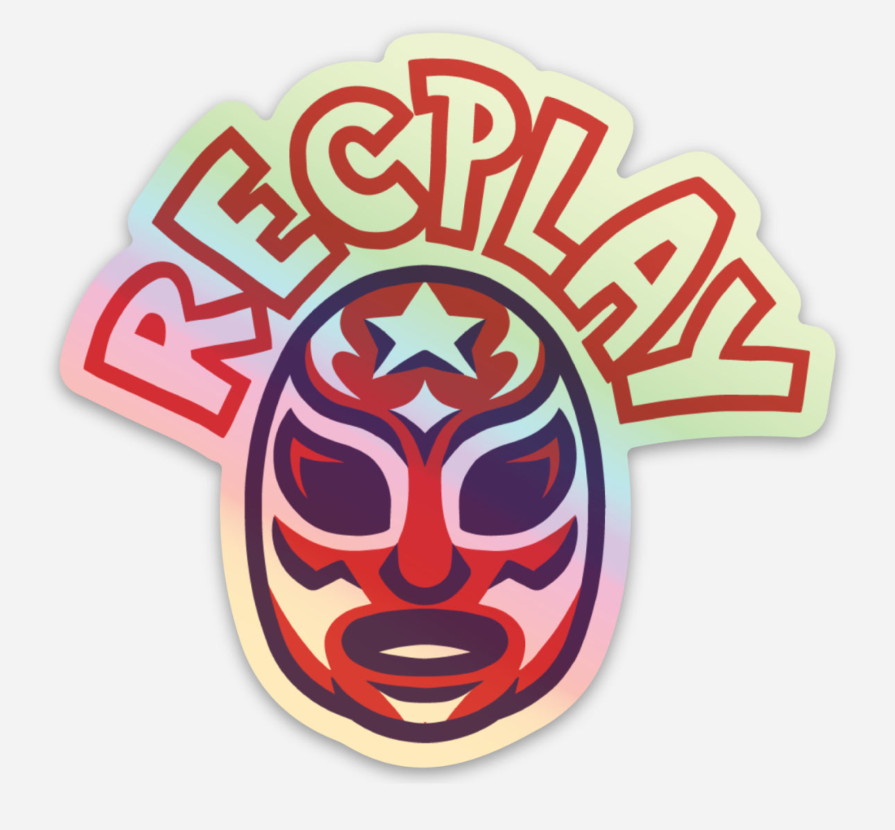 Lucha Sticker