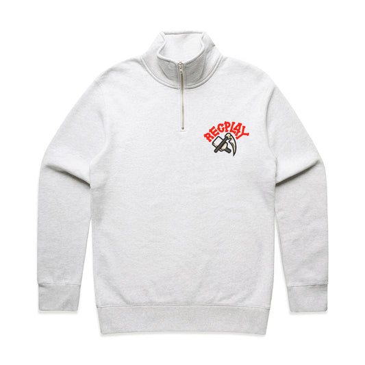 Fear The Paddle Half Zip Crew