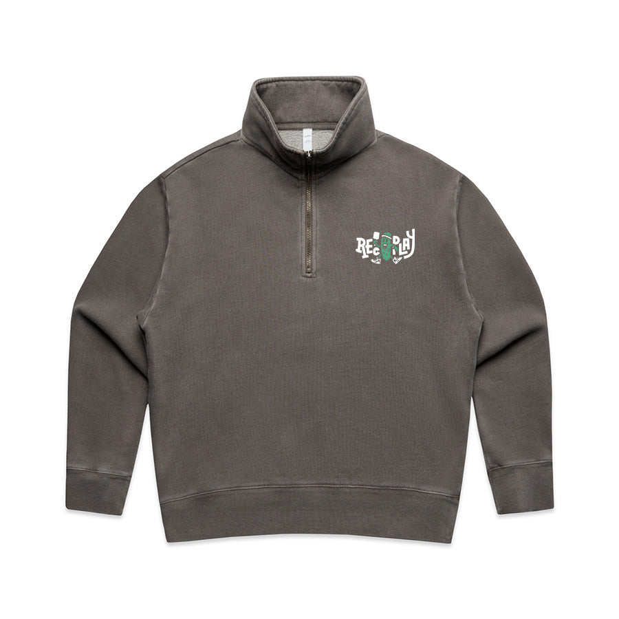 Women's Pickle The Competition Premium Faded Half-Zip Sweatshirt
