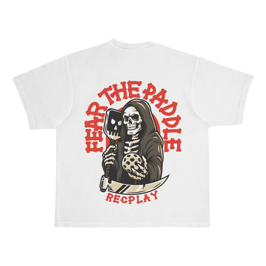 Fear The Paddle Heavyweight Boxy Tee